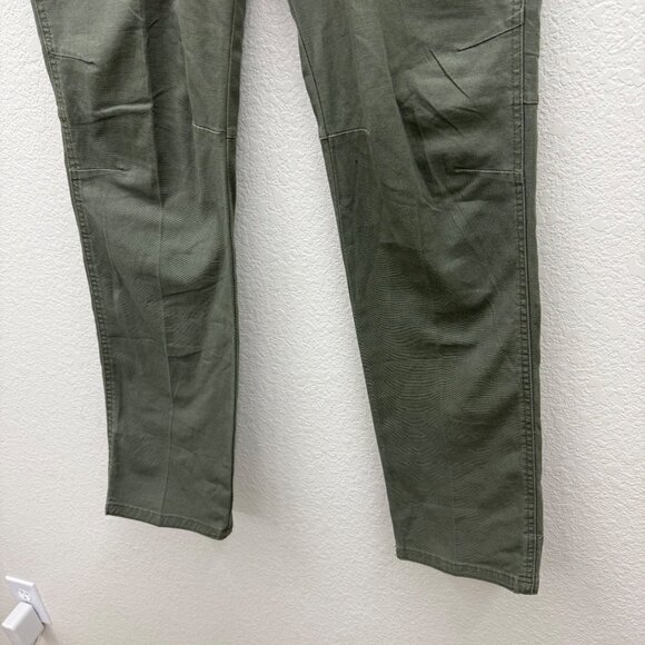 Wrangler All Terrain Gear Green Sierra Slim Mid Rise Pants Womens sz 12 Tall NEW - Picture 5 of 9